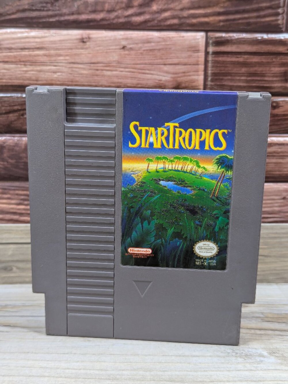 Startropics (Nintendo NES 1990 NES-OC-USA NTSC-U/C) Star Tropics Cart Only